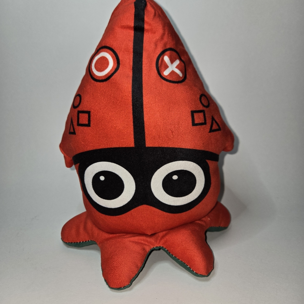 Squid Game Inspired Reversible Squid Plush Toy 9"